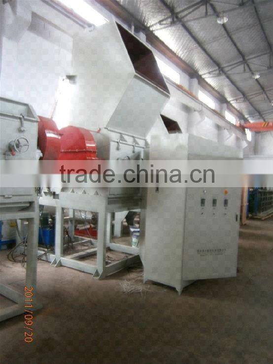 PE PP PVC hard plastic film bottle crusher washing recycle machine plastic washing machine