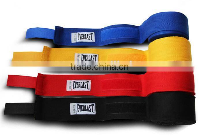 Width 5cm length 3M 100% cotton bandage strap boxing gloves sanda muaythai bandage MMA
