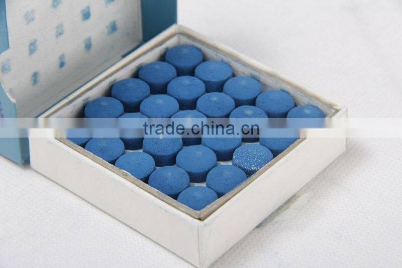 High class 50 pcs billiard pool snooker cue tips blue cue tip 10mm