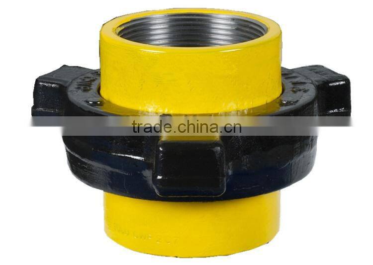 stainless steel hammer union FIG200,FMC WECO hammer union,butt-weld hammer union hammer union