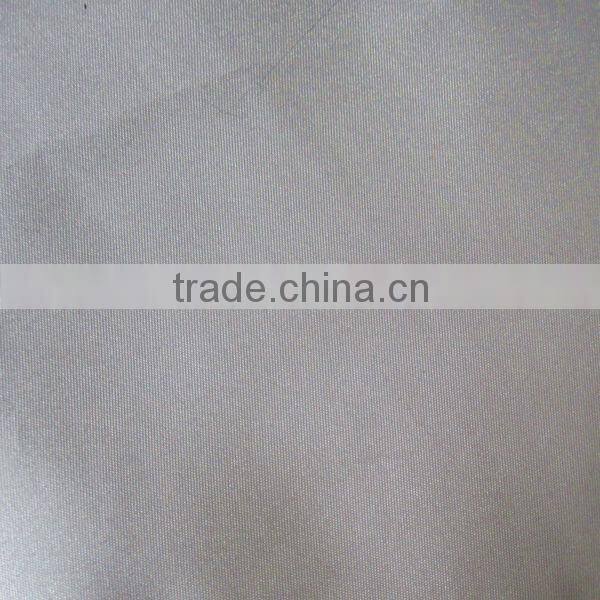 hot sale 100% polyester taffeta with silver coating fabric