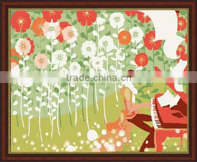 2015 YiWu Factory direct sale diy painting by numbers