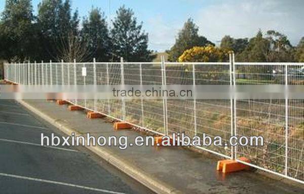 pvc coated or galvanized temporary fence(professional factory)