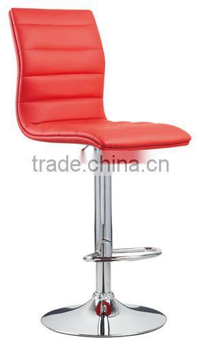ZD-8022 Popular height back bar stool, chair with footrest