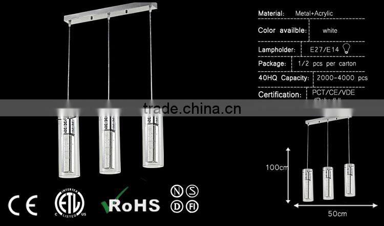 glass modern pendant kitchen lamp