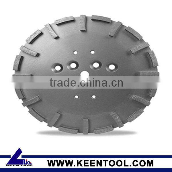 Arrow type cup wheel for polishing