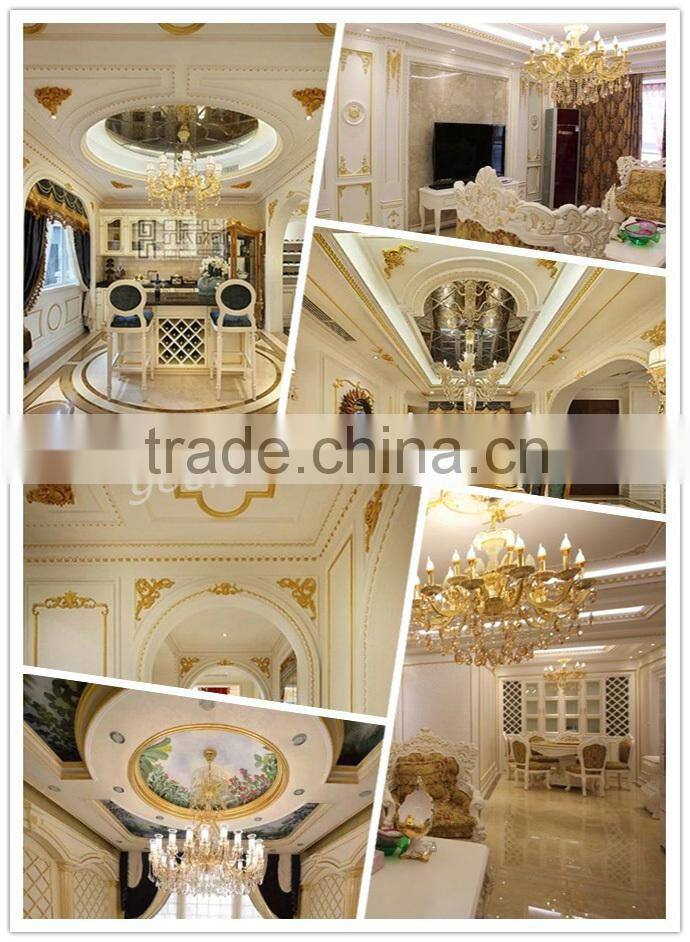 European-style Polyurehtane Decorative Columns for Modern Houses and Weddings