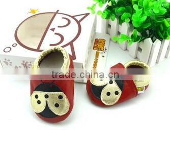 New leather baby girl shoes baby shoe