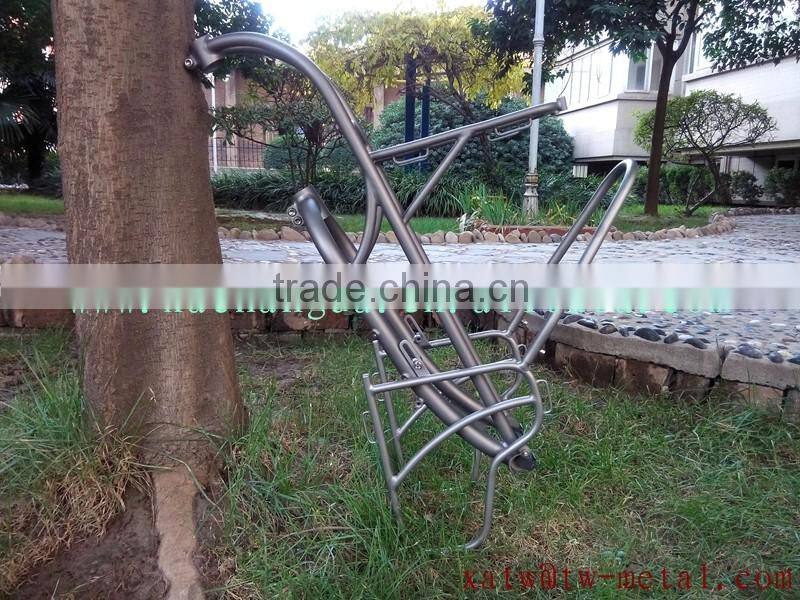 titanium truss fork with front rack titanium bicycle rack customize titanium truss fork