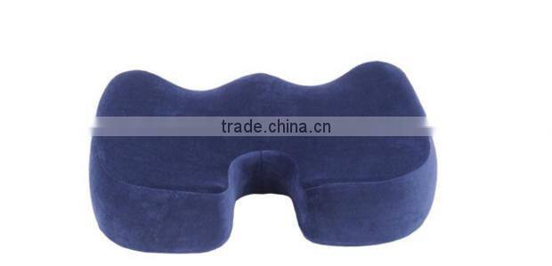 Memory Foam Coccyx Seat Cushion Chair Cushion Alleviates Lower Back or Sciatica Pain