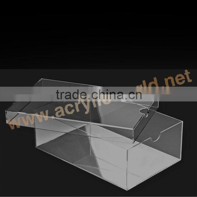clear acrylic nike shoe boxes/ nike shoes display box