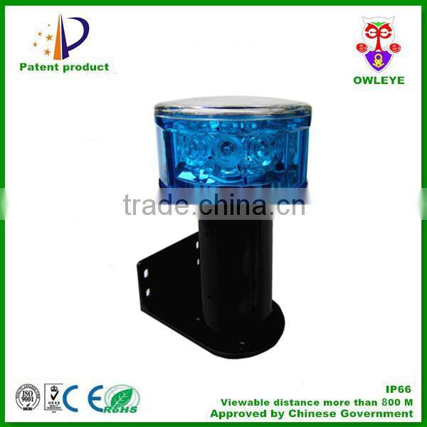 12 led traffic road safety lamp/led road warning lamp