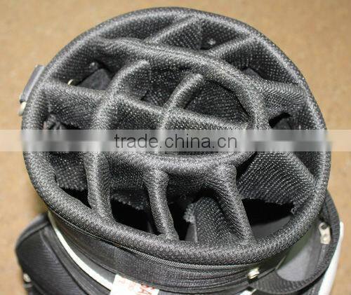 Golf bag top divider