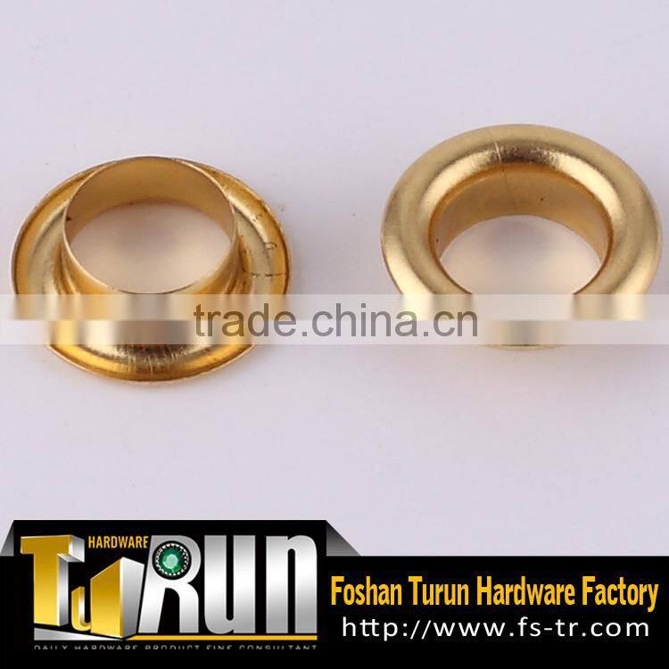 Decorative ladies shoe part round eyelet foshan