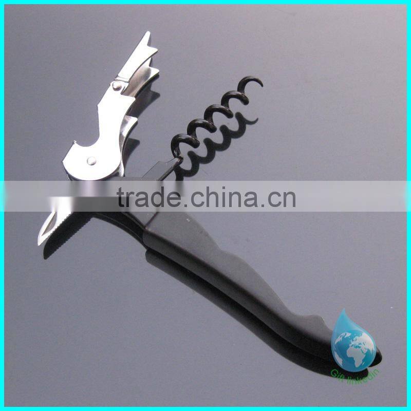 Retractable red wine cast iron bottle opener