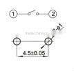 FTHDP07 6x6 tactile switch ROHS