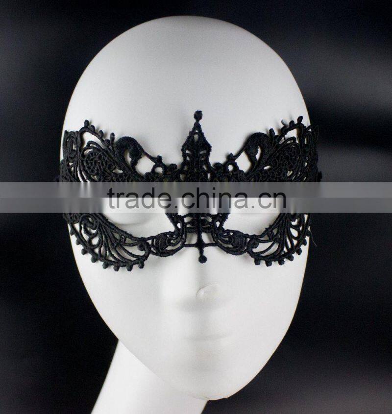 New design prong shape black drawing colorful mask