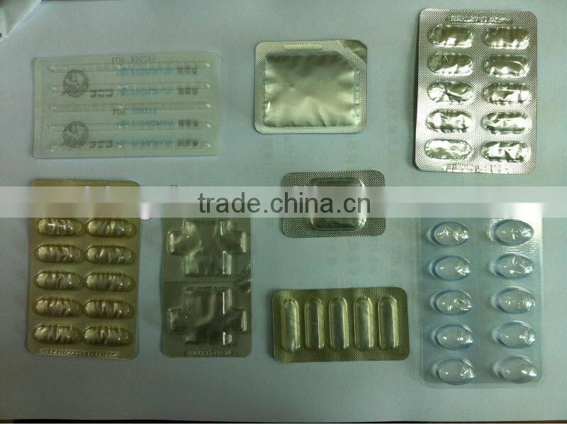 High quality PLC control chewing gum blister packing machine