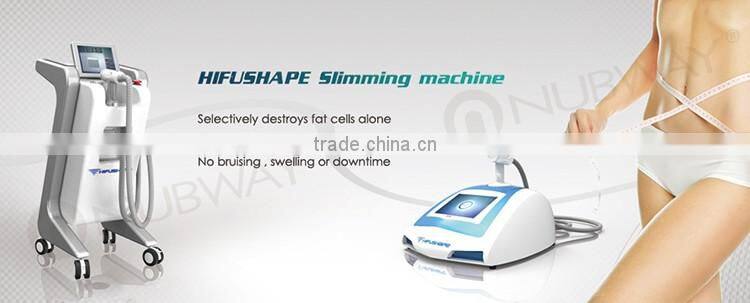 Vertical type HIFU / HIFU slimming machine / cavitation slimming machine