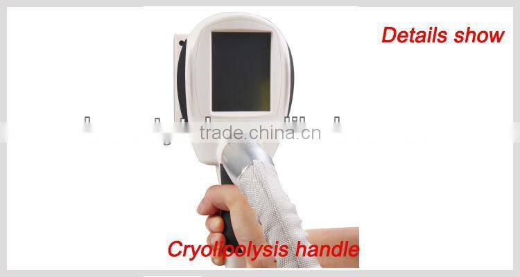 3 in1 high effective cryolipolysis vacuum laser professional slimming machine