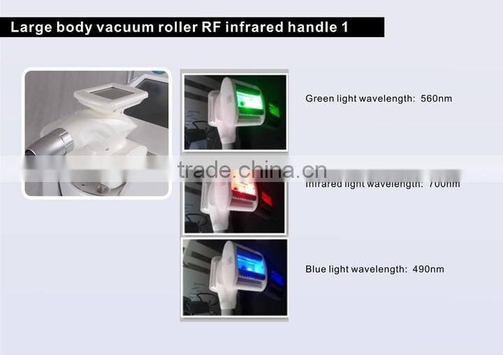 2016 new design vacuum roller machine slimming device with cavitation for body shaping with CE--Verna