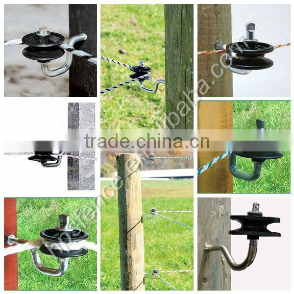 High Quality Yellow Zareba Corner Doughtnut Insulator For Electric Fence