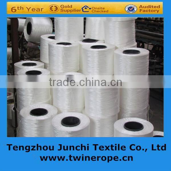 High strength tape-colored pp filament yarn