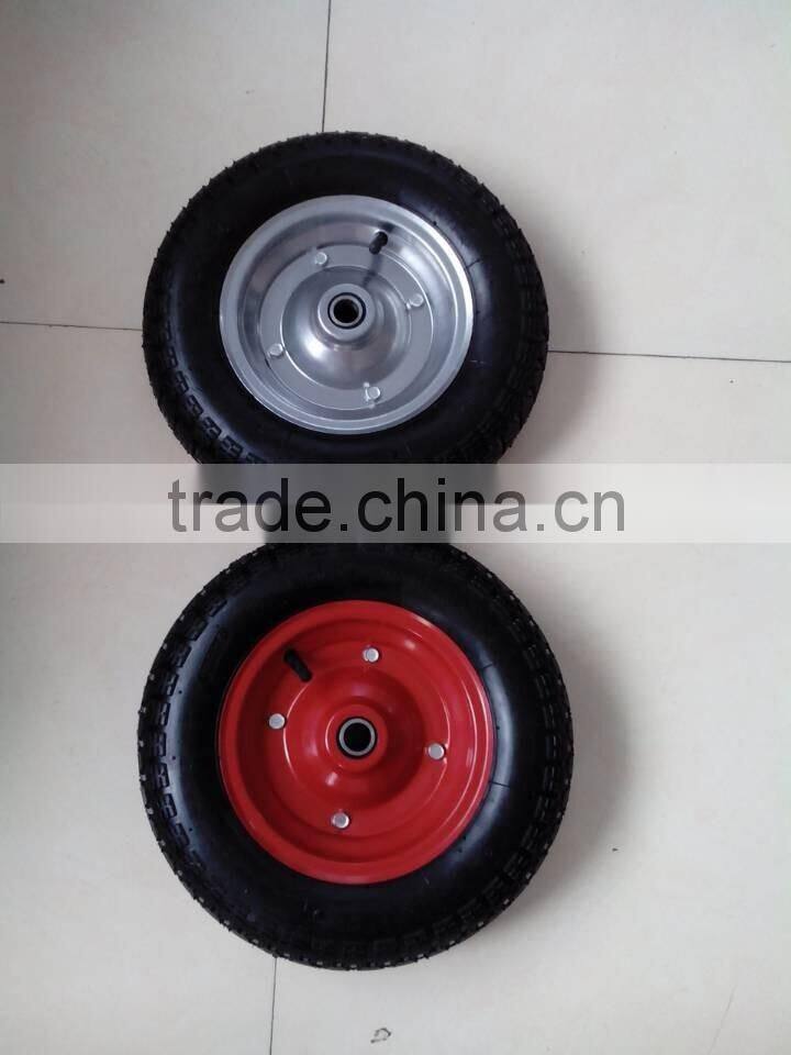350-7 pneumatic hand truck wheel