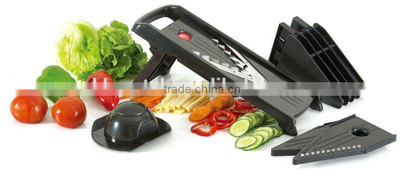 welcoming black V-blade Mandoline slicer