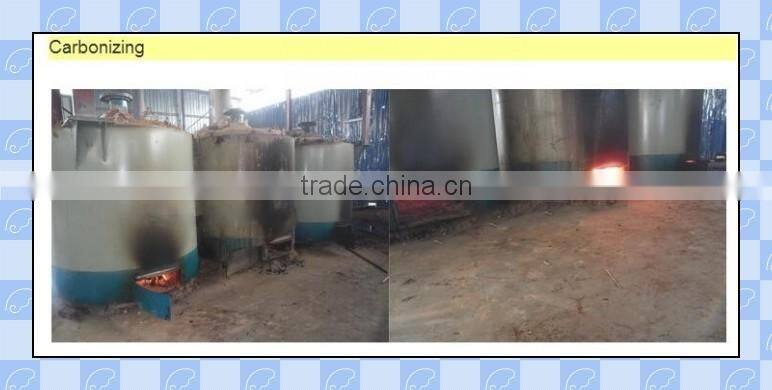 waste recycling machinery jute stick charcoal powder machine