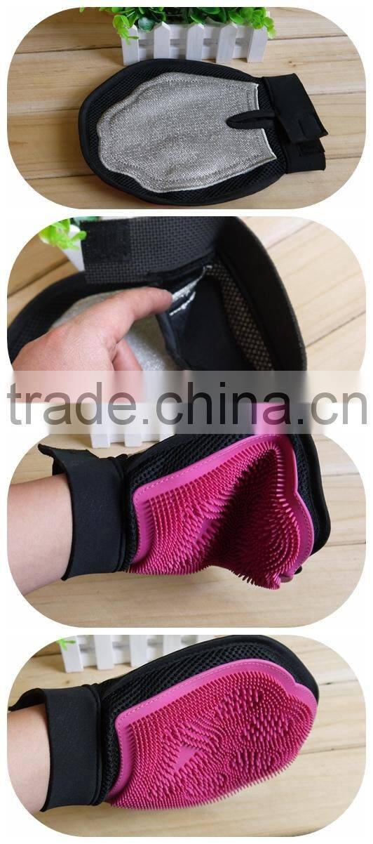 2015 pet brush for dog bathing massage