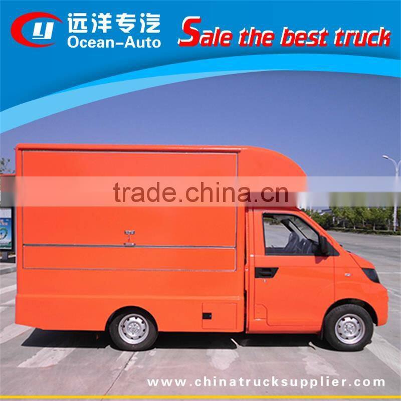 Chery 2600 wheelbase mobile food truck for sale in malaysia
