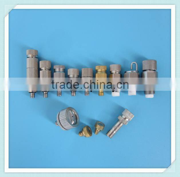 High pressure stainless steel brass cooling misting fine fog nozzles