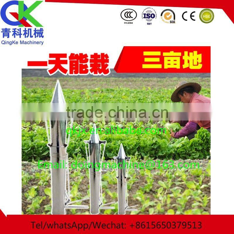 small manual onion transplanter made in Qingke Machinery