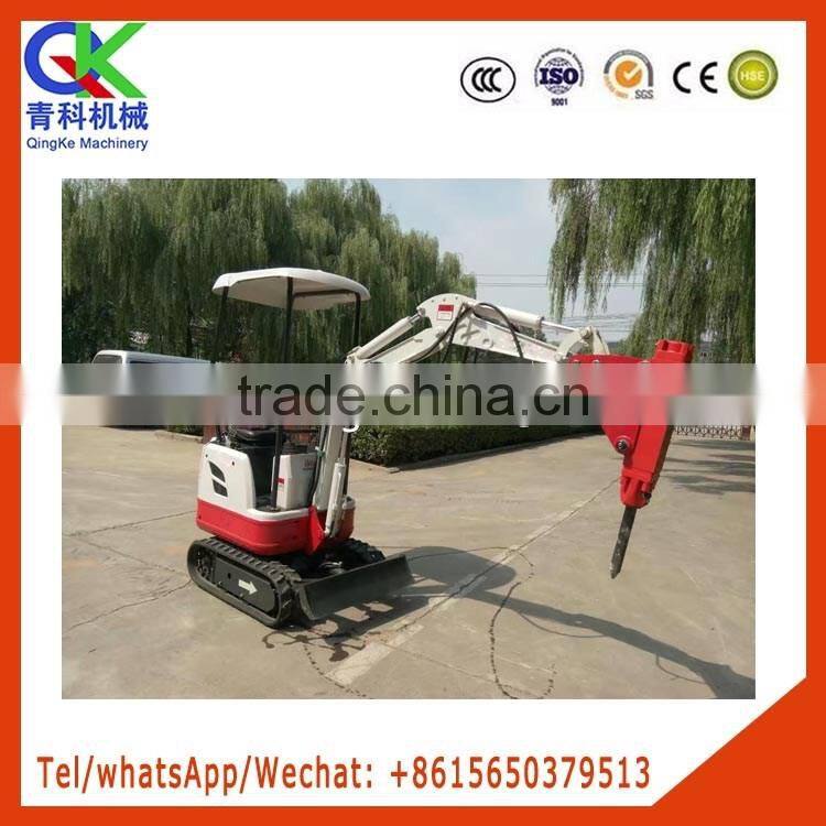 new style mini electrical excavator climbing function