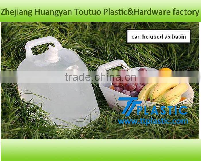 half folded WATER CARRIER Storage outdoor 10L for drinking water