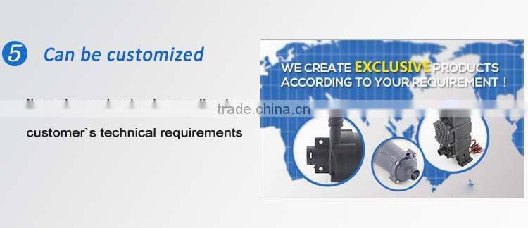 12v 24v dc brushless centrifugal silent pump for food grade