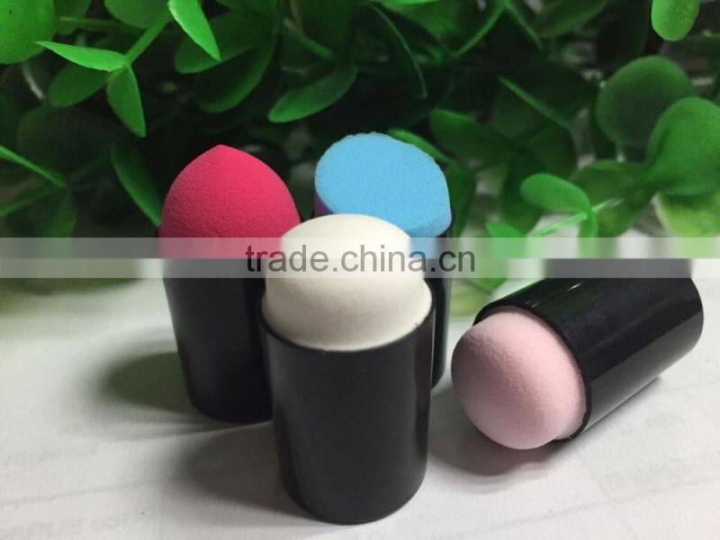 sponge makeup dauber/ sponge Dauber by finger for cosmetic tool/finger cosmetic sponge