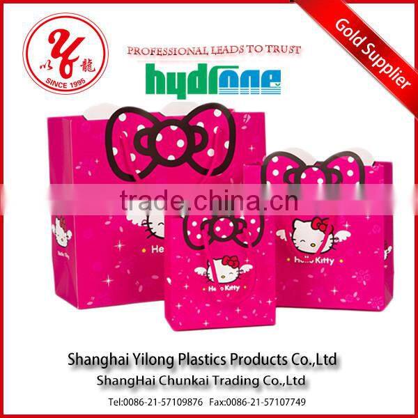 Fashionable High Quality Customized Cosmetic Paper Gift Bag with Handle