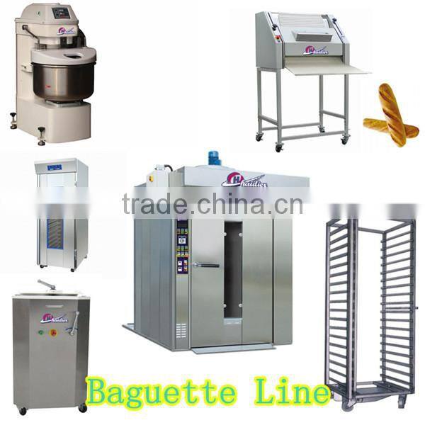 Multi-function 32 trays gas rotary ovens definition