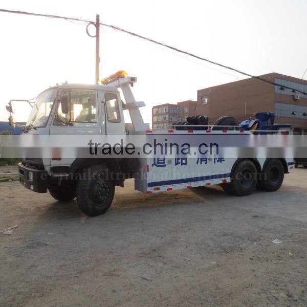 DONGFENG 6*4 Heavy Duty Rotator wrecker 25 ton