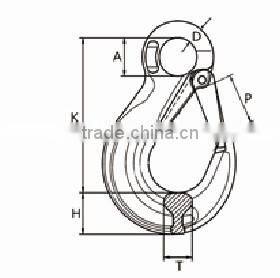 wholesale high security g80 Drop Forged JIS Eye&Hook Turnbuckle