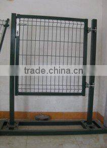 single wrought iron gate