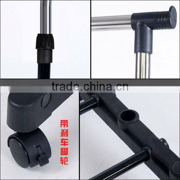 New design garment rack, dryer with whees , cheap clothes rack