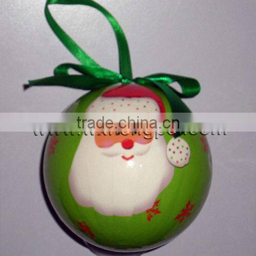 Round Paper Egg / Christmas Decorative Ball / Paper Gift Packing Ball