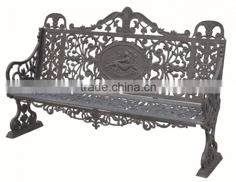 Trade Assurance garden Furniture mordern outdoor bench ,antique cast iron bench