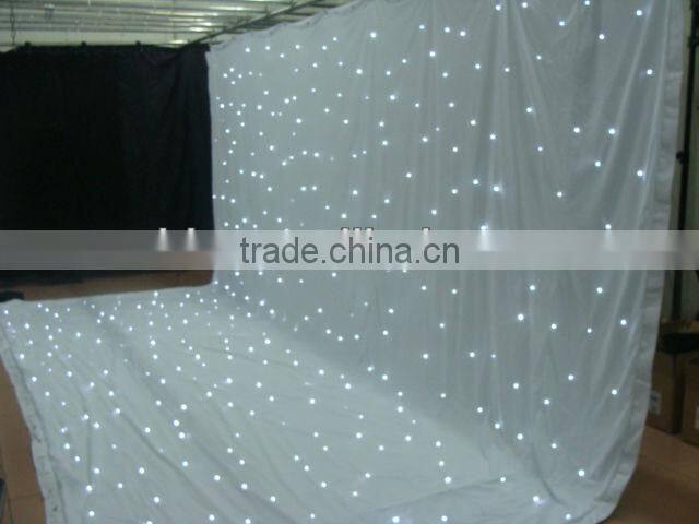 rgb stage lighting deco LED star black cloth