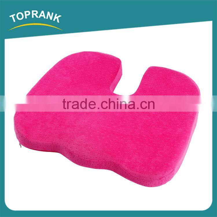 Cheap wholesale custom color home office chair seat cushions comfort orthopedic memory foam seat cushion