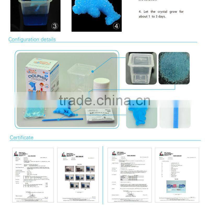 DIY Toy Creative Crystal Dolphin Creative Kit