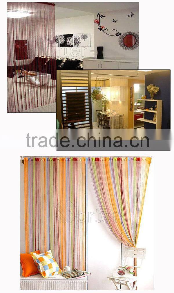 Elegant fashion string curtain/home textile products